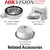 Hikvision DS-2CD2126G2-I(SU) 2MP AcuSense DarkFighter 4mm Fixed lens Outdoor Vandal Dome Network CCTV Camera, Built-in microphone for real-time audio security 