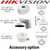 Hikvision DS-2CE72UF3T-E 8MP ColorVu PoC 3.6mm Fixed Lens 4K Turret Camera with 40m White Light Range, 24/7 Color Imaging 