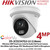 Hikvision 4MP PoE Turret IP Camera - DS-2CD2347G2-LU (2.8mm)