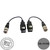 Hikvision DS-1H18S Video Balun - Set of 2 - use with Cat5/Cat6 Cables