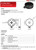 Hikvision Flush Junction Box  IP Cameras in Black - DS-1280ZJ-DM21/BLACK