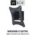W Box Monitor Bracket Maximum load capacity of 15kg. (WBXMB1330TM)