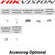 Hikvision 5MP PoC Indoor Vandal Dome Camera - 2.8mm Fixed Lens - 20m IR Distance - DS-2CE57H0T-VPITE( C)