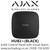 AJAX Intelligent control panel with visual alarm verification - HUB2+(BLACK)