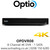 8 Channel 4K DVR - CVI/TVI/AHD/CVBS - 4K HDMI display - OPDVR08 