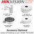 Hikvision 4MP IP Turret Camera-DS-2CD2345G0P-I(1.68mm)