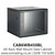 All-Rack Wall Mount Data Cabinet 6U 600mm Wide X 450mm Deep Black, Data Rack, Network Cabinet