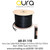 Aura Coax Cable RG59 Shotgun 2x 0.5mm LSZH Eca 75Ohm Black 100Mtr Outer Dia 6.15mm - AR-01-110 