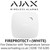 AJAX FIREPROTECT+(WHITE) Wireless Fire Detector with Temperature  &  Carbon Monoxide sensors 