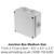 Junction Box Medium White 11cm x 11cm x 6cm / 4.5"x 4.5" x 2.3"