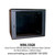 Excel Environ (WR500) Wall Rack Network Data Cabinet 6U WxD 600mm x 500mm Black - WB6.5SGB