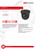 DS-2CD2386G2-IU(C)/Black Hikvision 4K/8MP IP PoE AcuSense Darkfighter Black Turret Camera with 2.8mm Fixed Lens, Built-in Microphone, Water and Dust Resistant (IP67) 