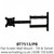 BT7513/PB - Double Arm Flat Screen Wall Mount with Tilt & Swivel 