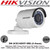  Hikvision 2MP 3.6mm Fixed Lens 20m IR Full HD1080p  IP66 PoC Bullet Camera - (DS-2CE16D0T-IRE)
