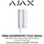 AJAX Wired Indoor Motion/ Shock Detector-FIBRA DOORPROTECT PLUS-W
