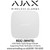 AJAX REX2 (WHITE) Radio Sgnal Range Extender Supporting Photo Verification of Alarms 