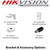 Hikvision 8MP 4K 2.8mm Fixed Lens 60m IR Ultra Low Light EXIR WDR IP67 Turret Camera - (DS-2CE78U8T-IT3)