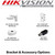 Hikvision 8MP 4K  2.8-12mm Motorized varifocal lens 80m IR Ultra Low Light  IP67 WDR EXIR TVI 80m Smart IR  TVI/CVBS Turret Camera - (DS-2CE79U8T-IT3Z)