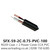 100M RG59 & POWER CABLE COLOR IN BLACK - SFX-59-2C-0.75-PVC-100