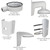  Hikvision 4MP 2.8mm Fixed Lens 30m IR PoE  H.265+ Compression Network Vandal-proof Dome camera - DS-2CD2143G0-I