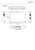Hikvision 8Ch AcuSense 4K NVR - No PoE - H.265+ Compression - DS-7608NXI-K1