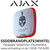 AJAX (SSDD BRANDPLATE) (WHITE) Faceplate  For Branding StreetSiren DoubleDeck 