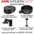 4K IP Camera Hikvision 8MP AcuSense Audio Black Turret PoE Camera with 4mm Fixed Lens, 30m IR Distance, Built-in Microphone, IP67 Water and Dust Resistant, 120dB WDR - DS-2CD2383G2-IU/Black (4mm) 
