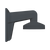Hikvision Metal Wall Mount Bracket - (DS-1272ZJ-110-TRS/GREY)
