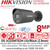 8MP IP Camera Hikvision Smart Hybrid Light ColorVu AcuSense Black Mini Bullet IP PoE 8MP CCTV Camera with 2.8mm Fixed Lens, 40m White Light Distance, IP67 Water and Dust Resistant, 130dB WDR - DS-2CD2087G2H-LIU/Black 