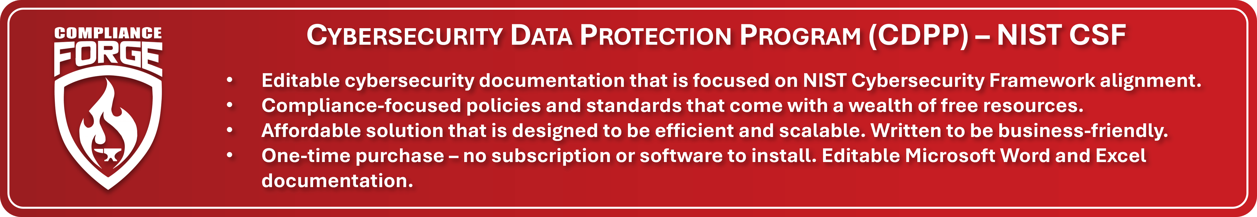 nist csf policies standards template