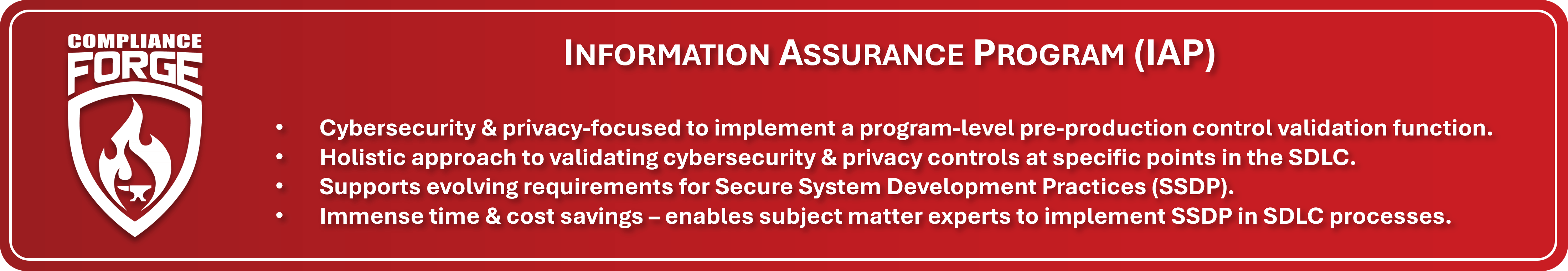Information Assurance Program (IAP) - Control Validation Testing