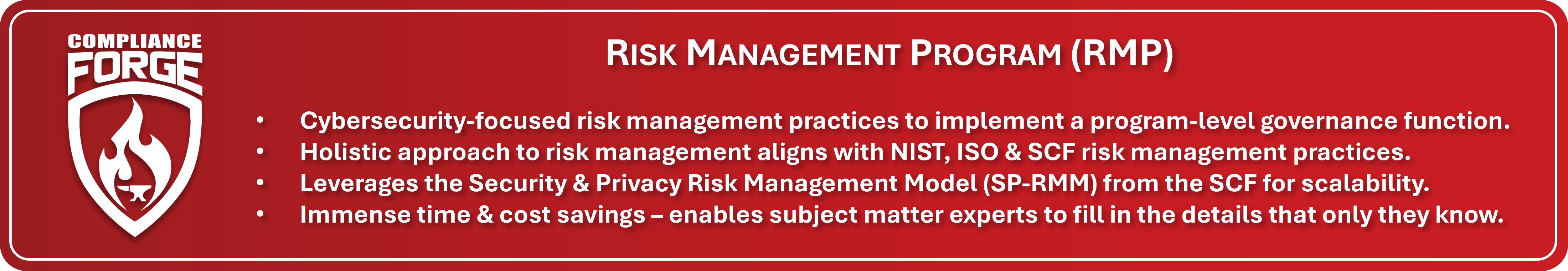 Cybersecurity Risk Management Program (RMP)