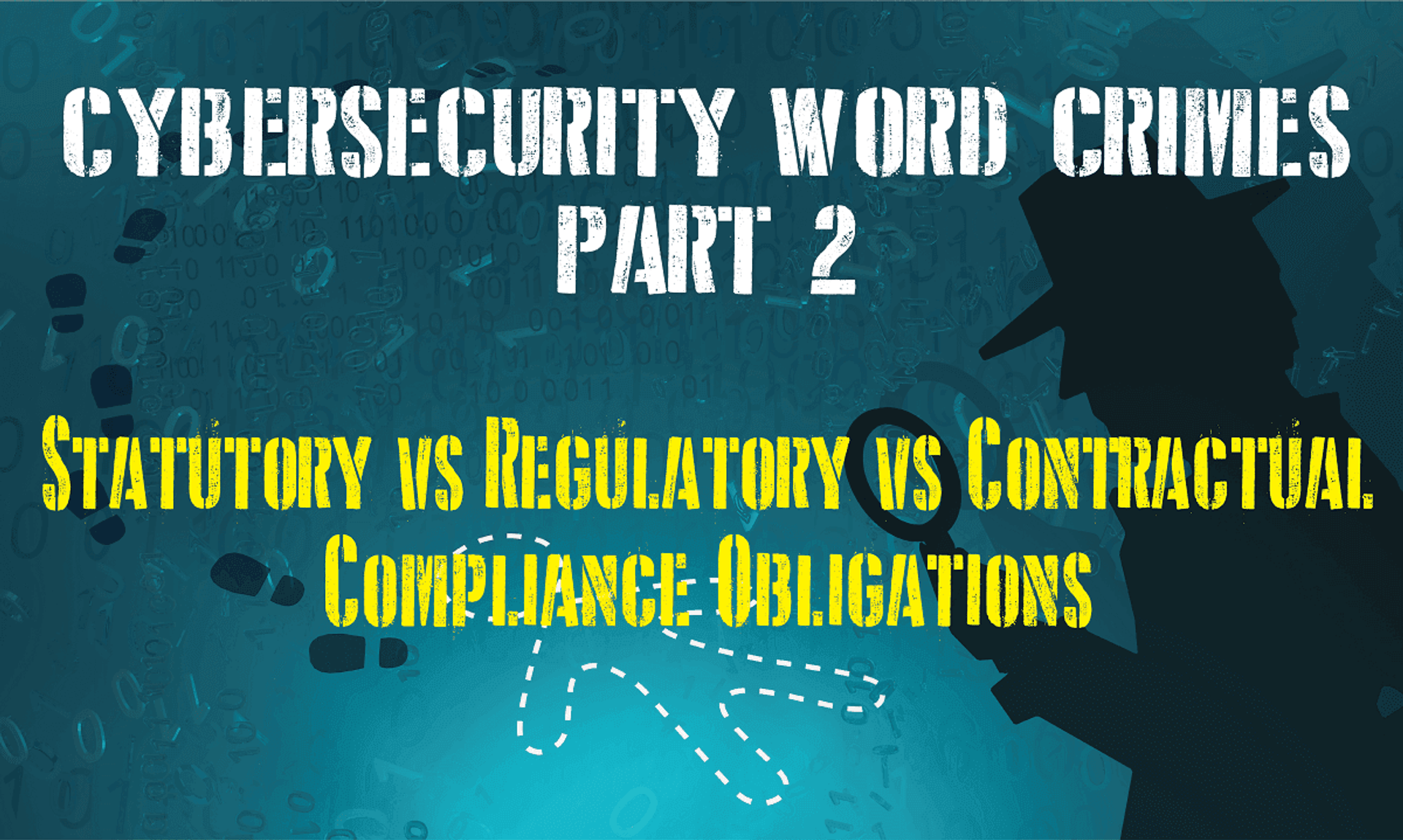 Statutory vs Regulatory vs Contractual