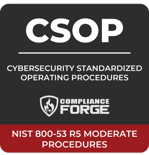 ComplianceForge Procedures Template - NIST 800-53 R5 (moderate)