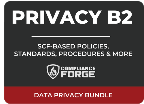 ComplianceForge Privacy Bundle 2: DSP version (SCF alignment)