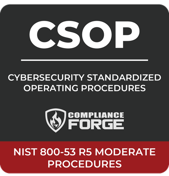 NIST 800-53 R5 Procedures Template for Moderate Compliance