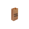 MADE IN USA - Custom Branded 2 lb. SOS Paper Bags - Recycled Kraft - 5000 Bags Minimum