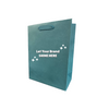 100 Bags - Spruce Green Eco Euro Paper Bags with Twill Handles10 x 5 x 13