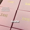 Made in & Ships from USA - 100 Boxes - Custom Printed Matte Pink Jewelry Boxes - 3-1/16" x 2-1/8" x 1"
