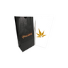 MADE IN USA - Custom Branded 4 lb. SOS Paper Bags - Black Kraft - 1000 Bags Minimum