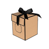 Flipalicious Gift Boxes - 5" x 5" x 6" Kraft - 100 Boxes