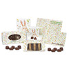 MADE IN USA - 50 Covers - 16 oz. Candy Box Covers - Bunny - 7-3/4" x 7-3/4" x 1-1/8"