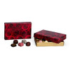 Clearance - 50 Covers - 1/2 lb. Candy Box Covers - Dark Roses - 7-1/8" x 4-1/2" x 1-1/8"