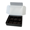 CLEARANCE - Made in & Ships from USA - 50 Trays 1/4 lb. Plastic Candy Trays Brown - 6 Cavities 4-3/8" x 3-1/2" x 7/8"