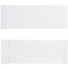 CLEARANCE - MADE IN USA - 50 Covers - 1/2 lb. Candy Box Covers - White- 7-1/8" x 4-1/2" x 1-1/8"