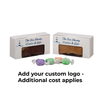 CLEARANCE - MADE IN USA - 50 Boxes 1/2 lb. Candy & Fudge Boxes - White with Window 5-1/2" x 2-3/4" x 1-3/4"