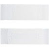 CLEARANCE - MADE IN USA - 50 2 Layer Covers - 2 lb. Candy-Chocolate Box Covers - White