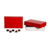 CLEARANCE - MADE IN USA - 50 2 Layer Covers - 2 lb. Candy-Chocolate Box Covers - Red