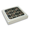 16 oz. Square White with Windows Candy Boxes