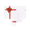 CLEARANCE -  Made in & Ships from USA - 50 Boxes 1/4 lb. Ribbon N' Holly Candy Boxes 4-1/2" x 2-5/16" x 1-1/8"